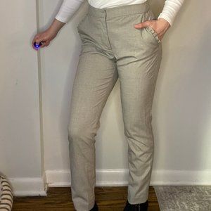 Zara Houndstooth Straight Leg Pants